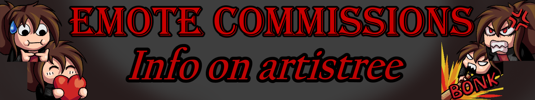 banner advertising emote commission