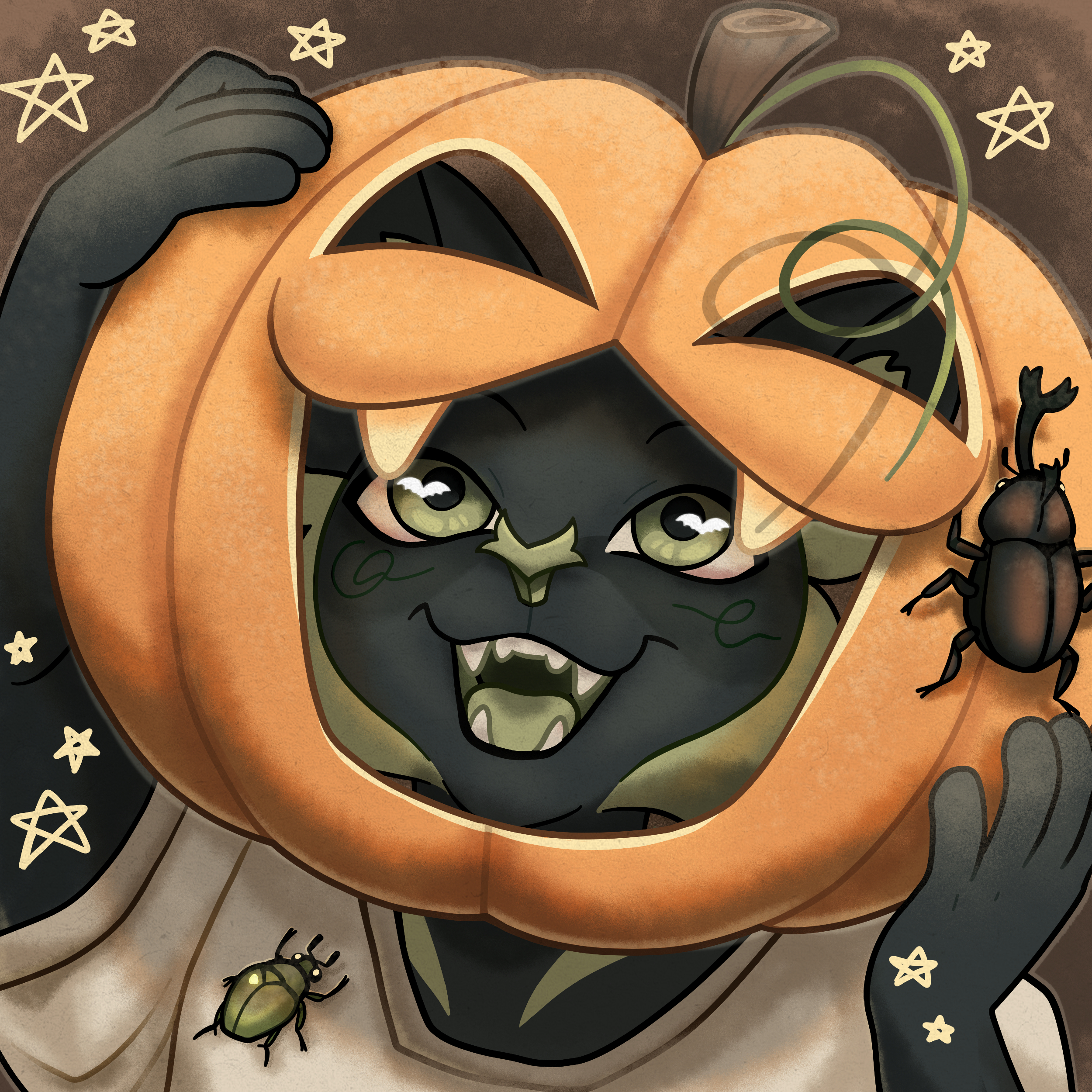 Cat-o-lantern - Commissions open Cat-o-lantern - Commissions open