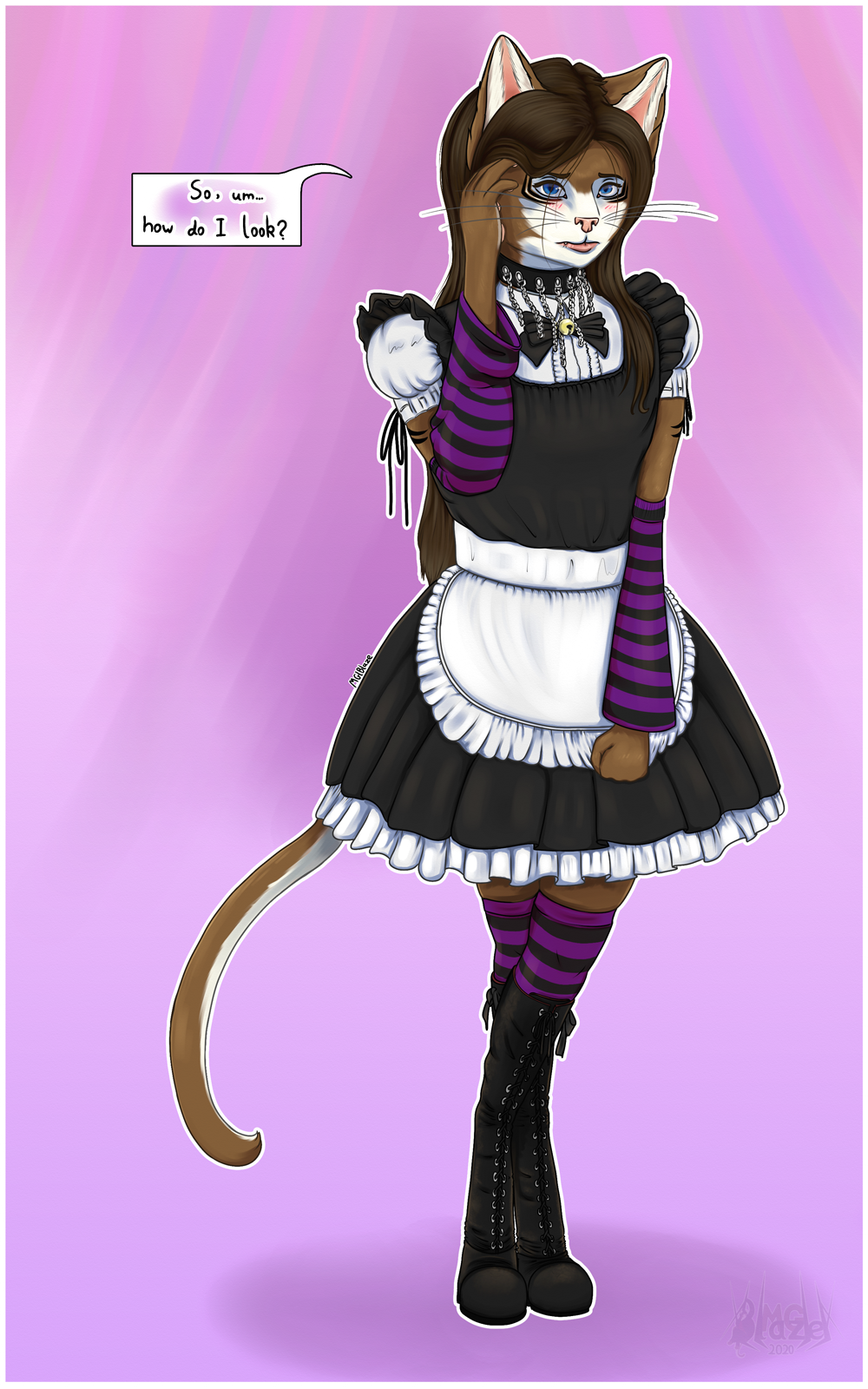 Catboy Maid Dress - Piczel.tv